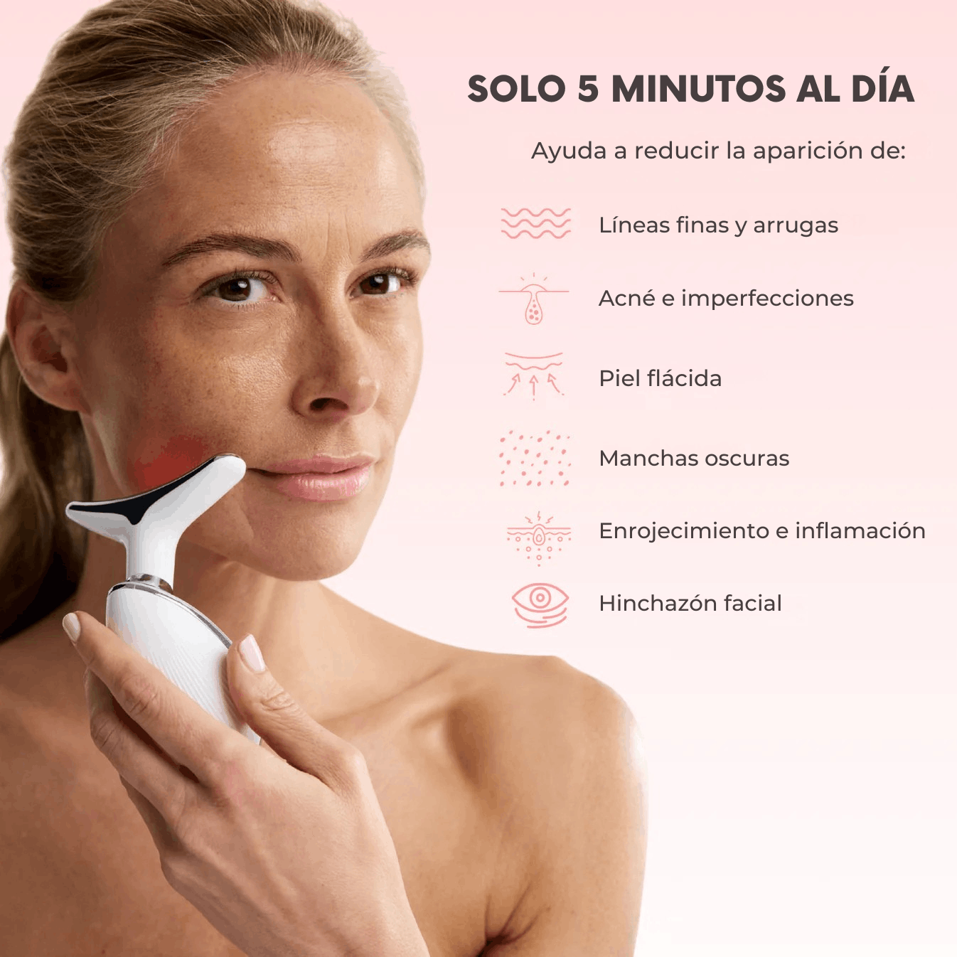 LUMEA 7-EN-1 Escultor Facial LED